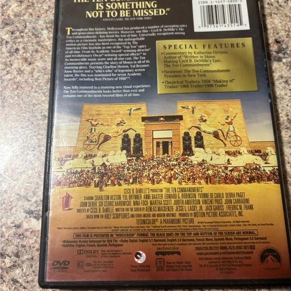 The Ten Commandments DVD - Picture 4 of 6